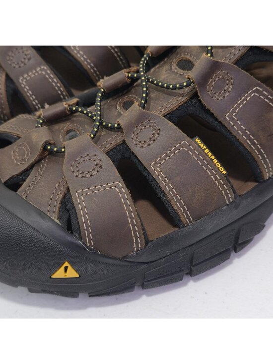 KEEN Newport Brown Leather Outdoor Sandal Men\'s Size 16 US (NWOB) main image 9